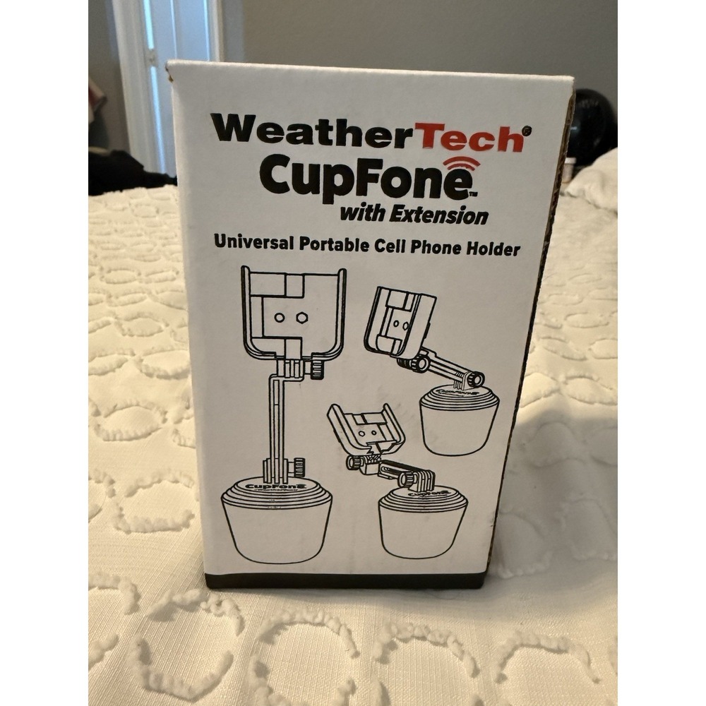 WeatherTech CupFone with Extension Universal Cell Phone Holder NEW IN BOX